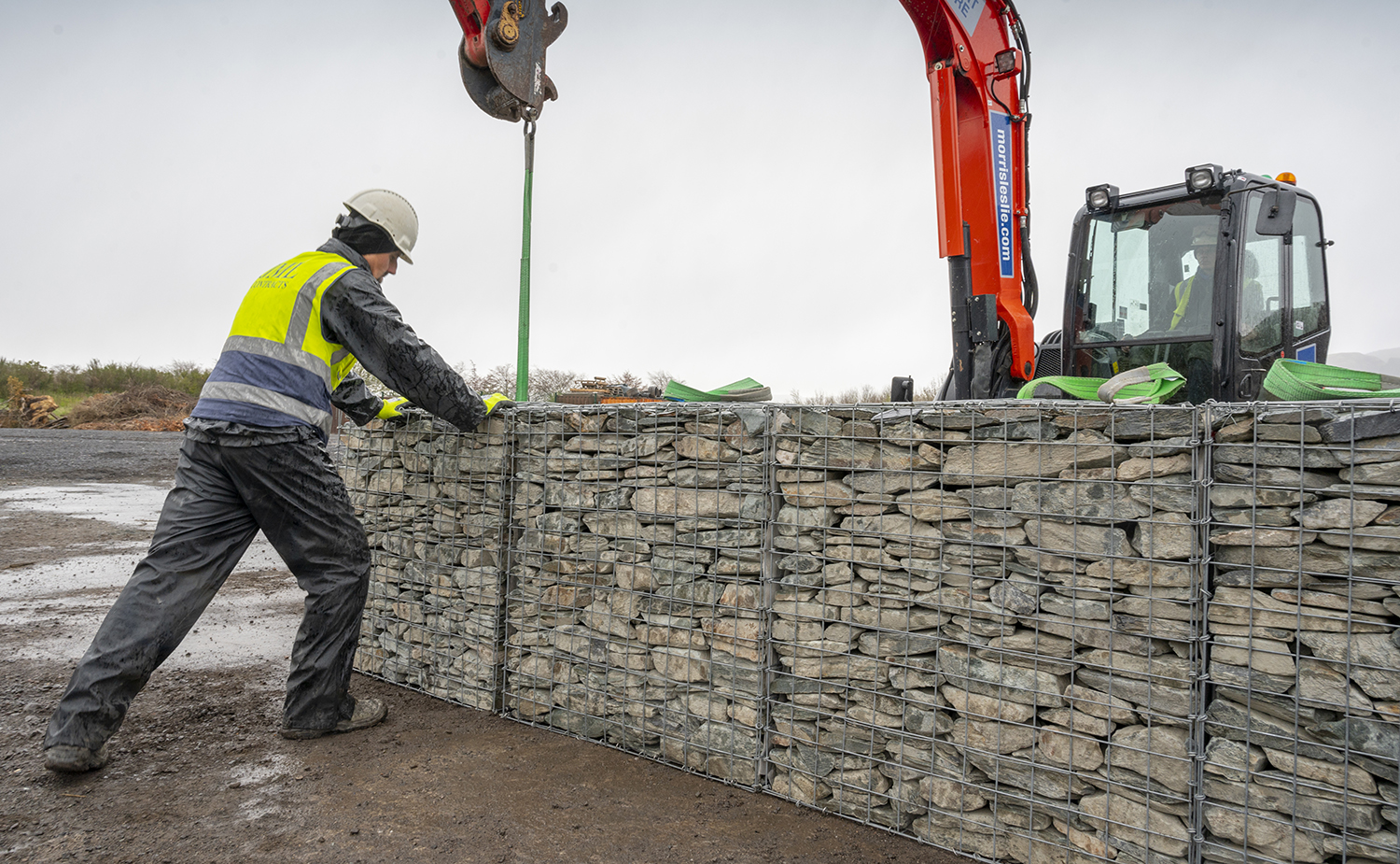 Gabion Wall Construction